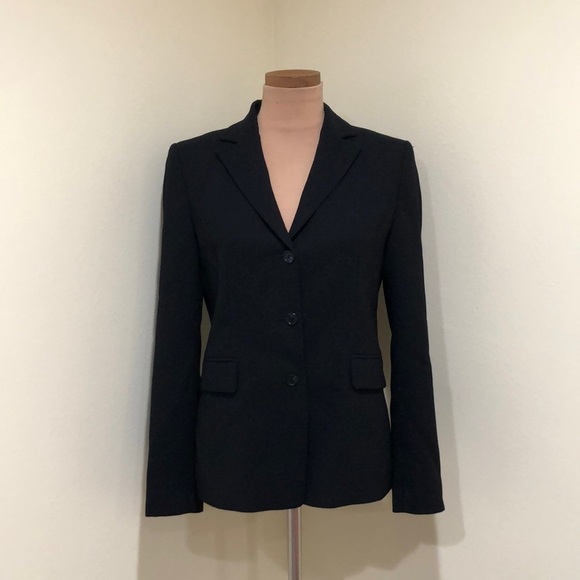 J Crew Blazer Size 6 Black - Picture 2 of 11